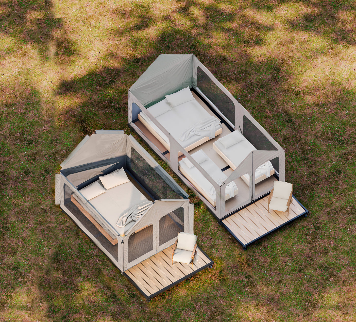 Rugged Glamp Couples